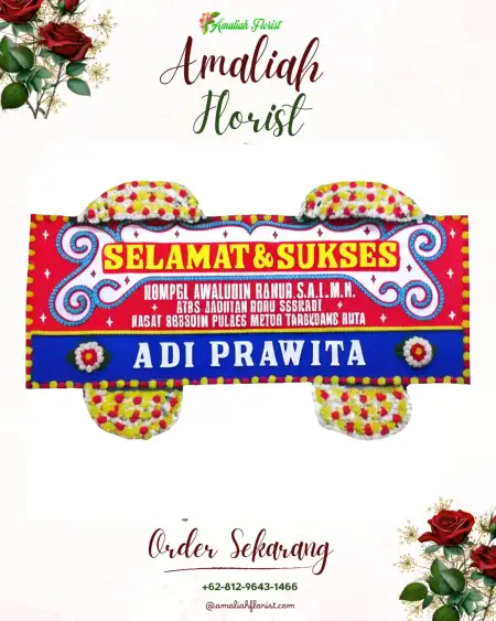 Papan Bunga Ucapan Selamat Pasirmuncang